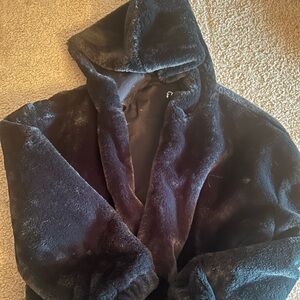 Art Class Black Fleece Jacket